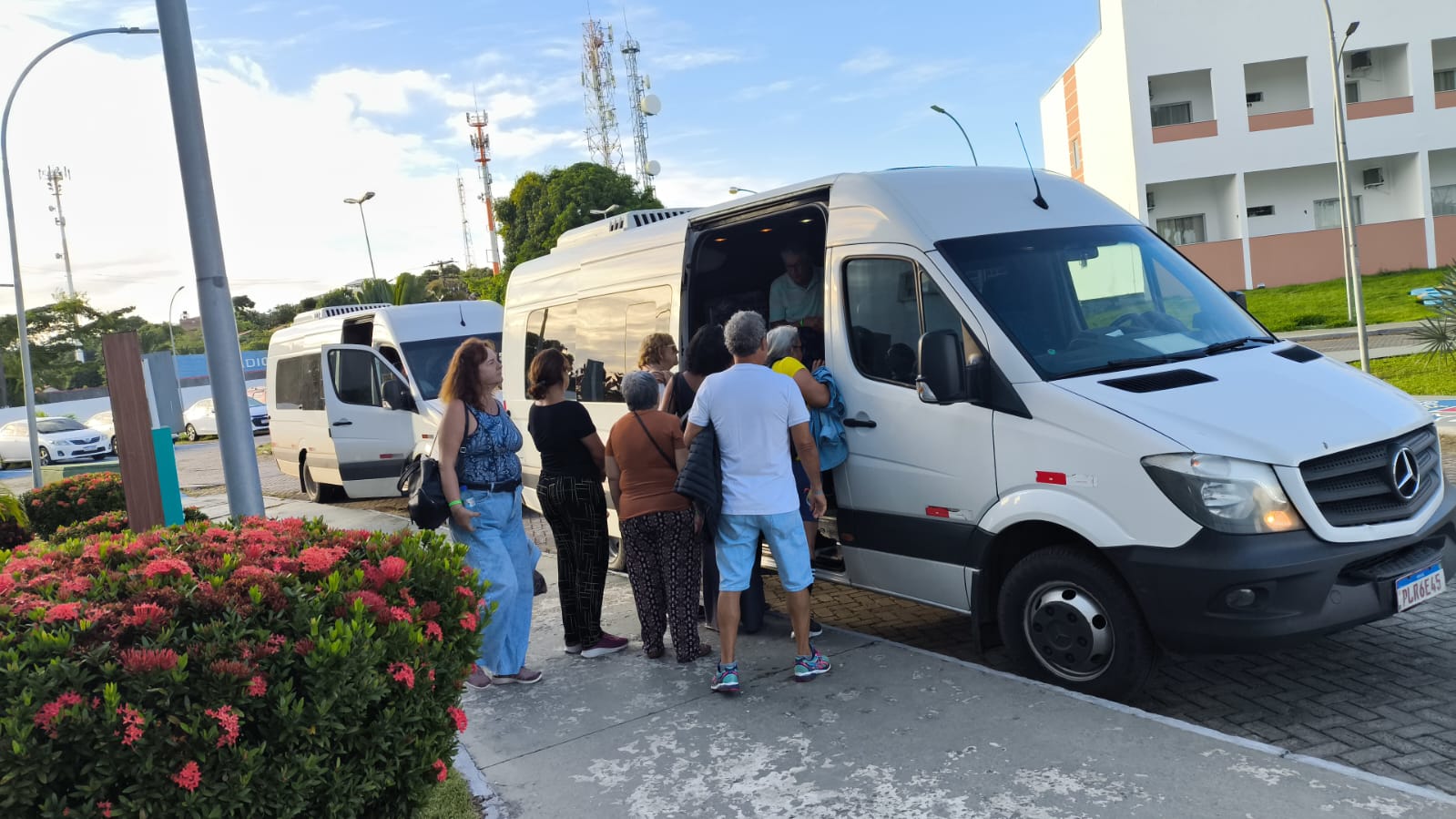 Recepção no Aeroporto